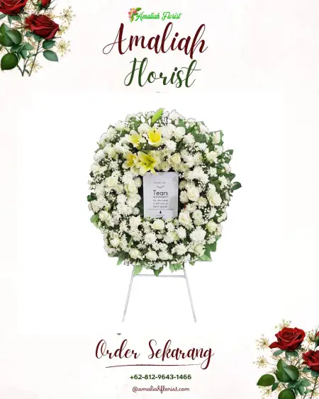 Krans Bunga Duka Kudus